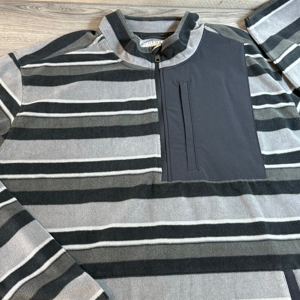 Duluth Trading Checkpoint Fleece Pullover Size 3X 1/4 Zip Mock Neck 22959 EUC - Picture 8 of 15